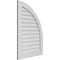 Ekena Millwork Quarter Round Top Right Surface Mount PVC Gable Vent w/ 3-1/2"W x 1"P Standard Frame, 28"W x 40"H GVPQR28X4001SN - alternate 5